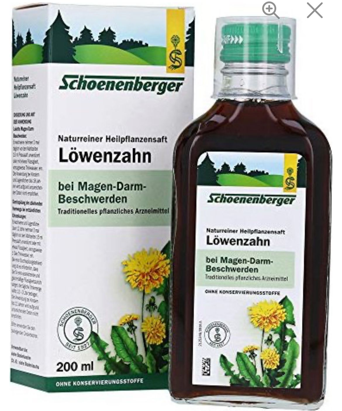 Löwenzahn Frischpflanzensaft 200 ml