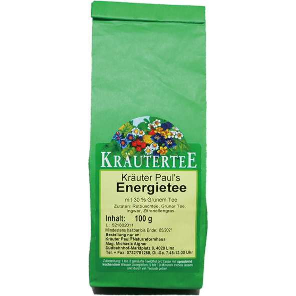 Kräuter Paul Energietee, 100 g