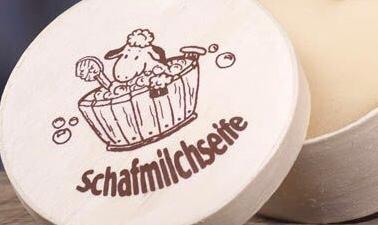 Schafmilchseife in Holzdose