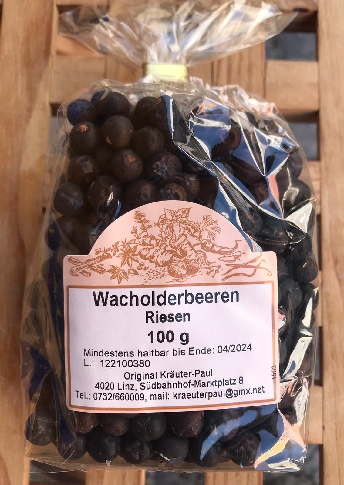 Wacholderbeeren - getrocknet