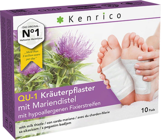 Mariendistel Pflaster Riesenpackung