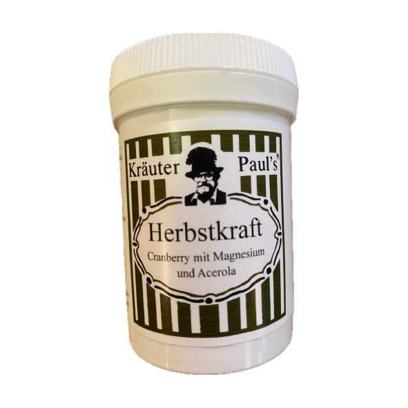 Herbstkraft – 90 Kapseln mit Cranberry, Magnesium und Acerola