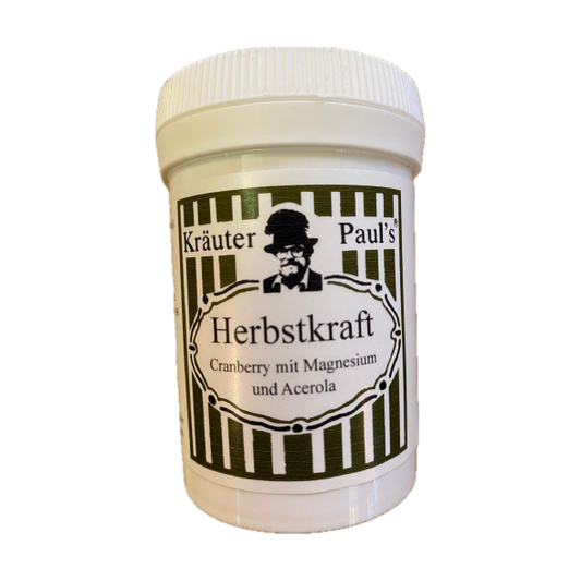 Herbstkraft – 90 Kapseln mit Cranberry, Magnesium und Acerola