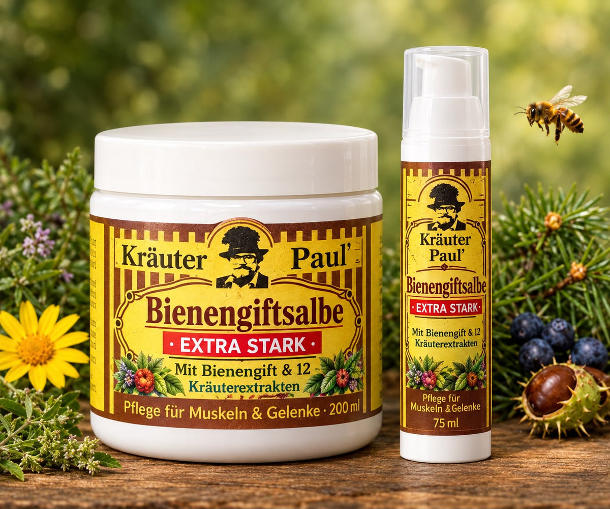 Bienengiftsalbe extrastark 200ml p+ 75ml Spender gratis