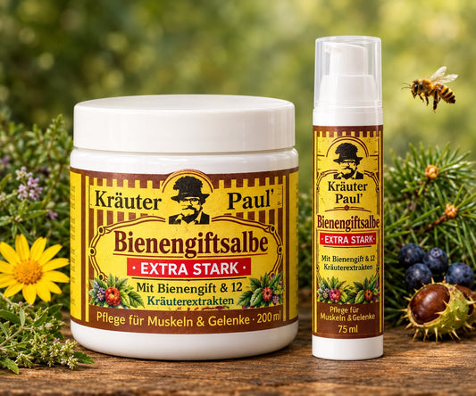 Bienengiftsalbe extrastark 200ml p+ 75ml Spender gratis