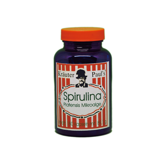 Spirulina Spirulina Platensis Mikroalge Kapseln