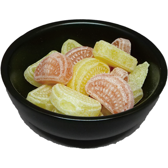 Zitrone-Orange Zuckerl